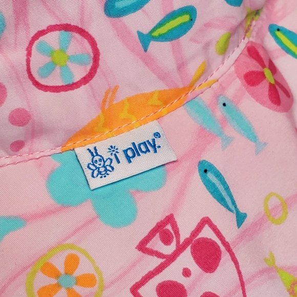 I Play Bucket Sun Hat 9-18M Pink - Picture 4 of 7